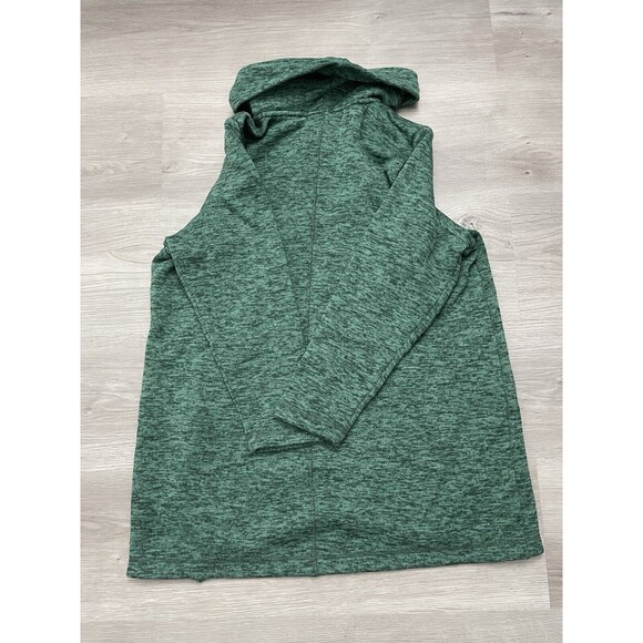 Lands End Sweater Tunic turtleneck Pullover Women 1X Green marled 16W-18W - Picture 7 of 7